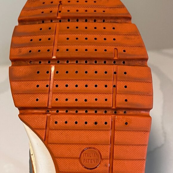 Geox Respira Sandro ABX Sneakers Orange Amphibiox Size 7 - Picture 16 of 16